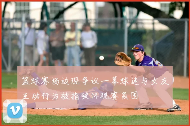 篮球赛场边现争议一幕球迷与女友互动行为被指破坏观赛氛围